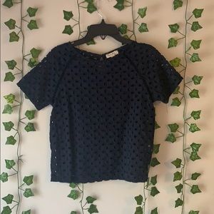 navy shirt